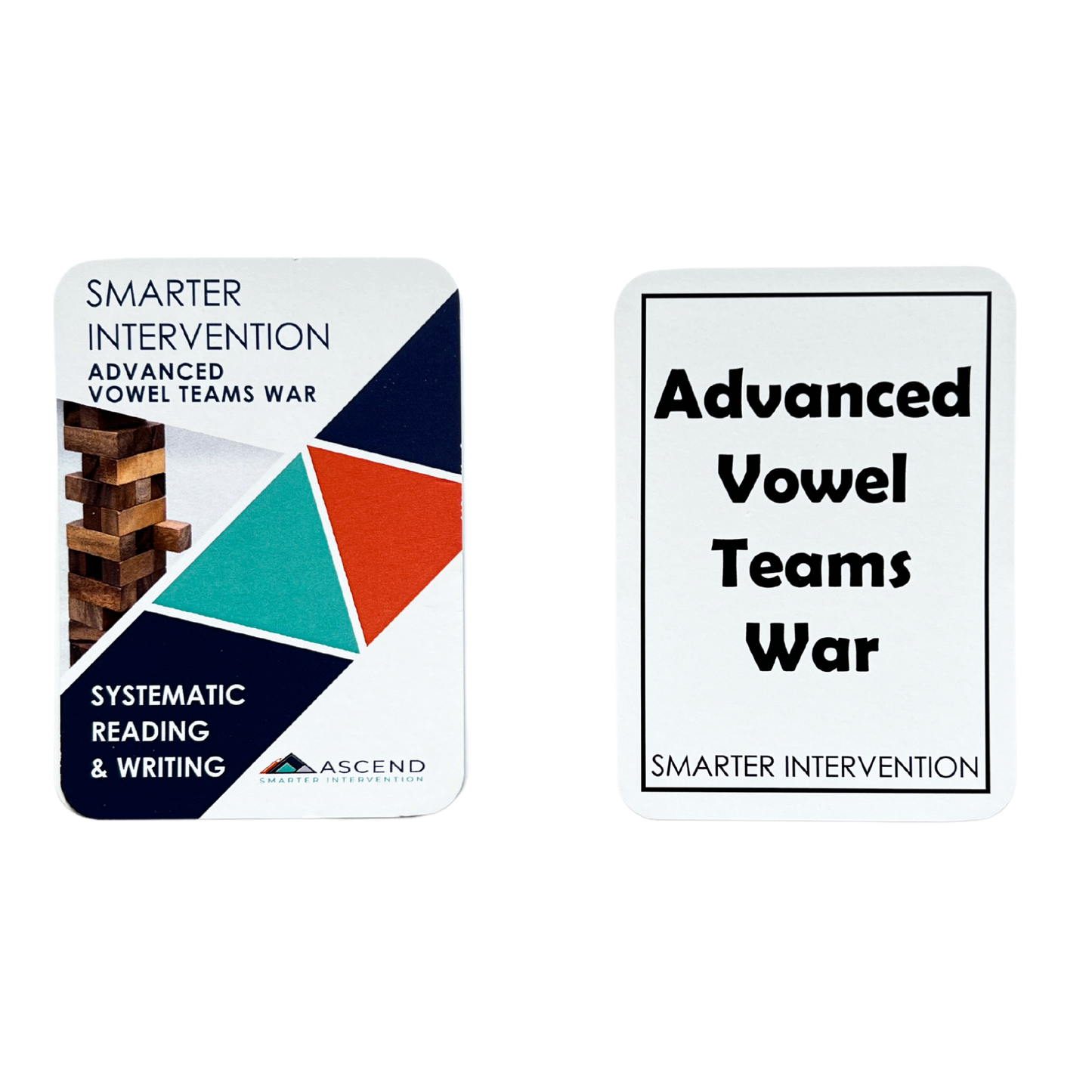 Strengthen phonics skills with the Advanced Vowel Teams War Card Game! Engaging and fun, this game helps students master complex vowel teams. Ideal for classrooms!