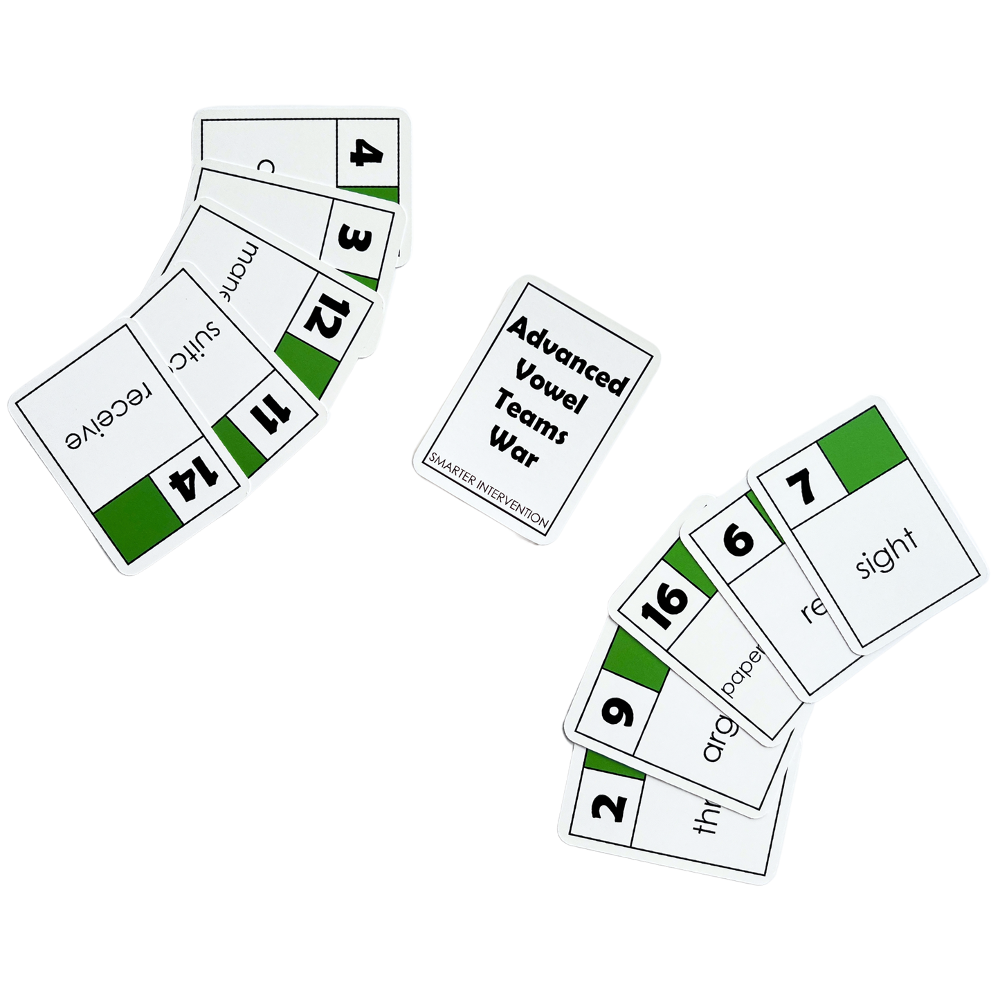 Strengthen phonics skills with the Advanced Vowel Teams War Card Game! Engaging and fun, this game helps students master complex vowel teams. Ideal for classrooms!