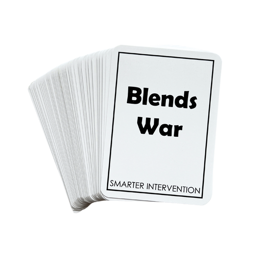 Build phonics mastery with the Blends War Card Game! This engaging tool helps students learn consonant blends in a fun way. Perfect for groups!