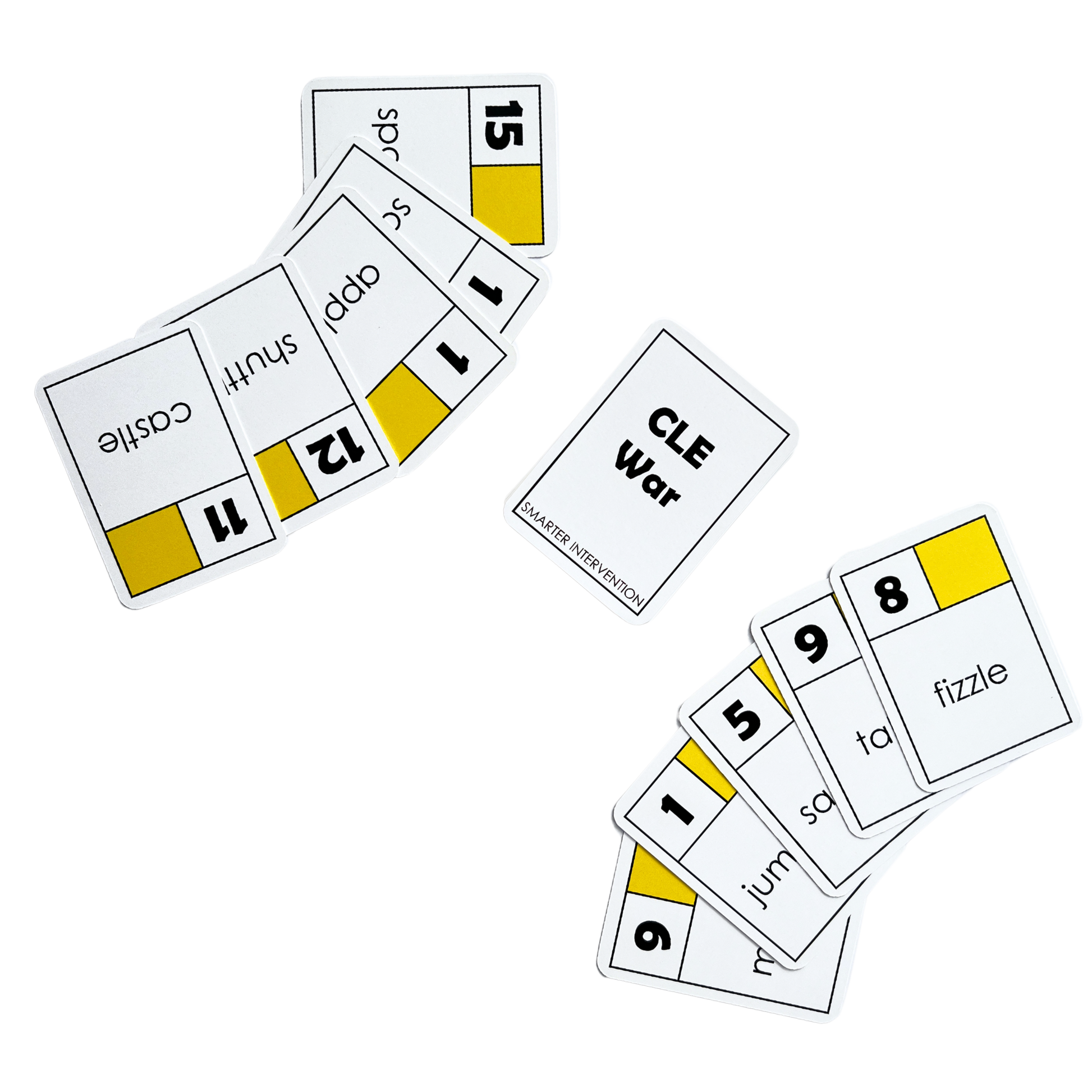 Strengthen reading skills with the CLE War Card Game! This fun, interactive game helps students master CLE patterns. Ideal for groups!