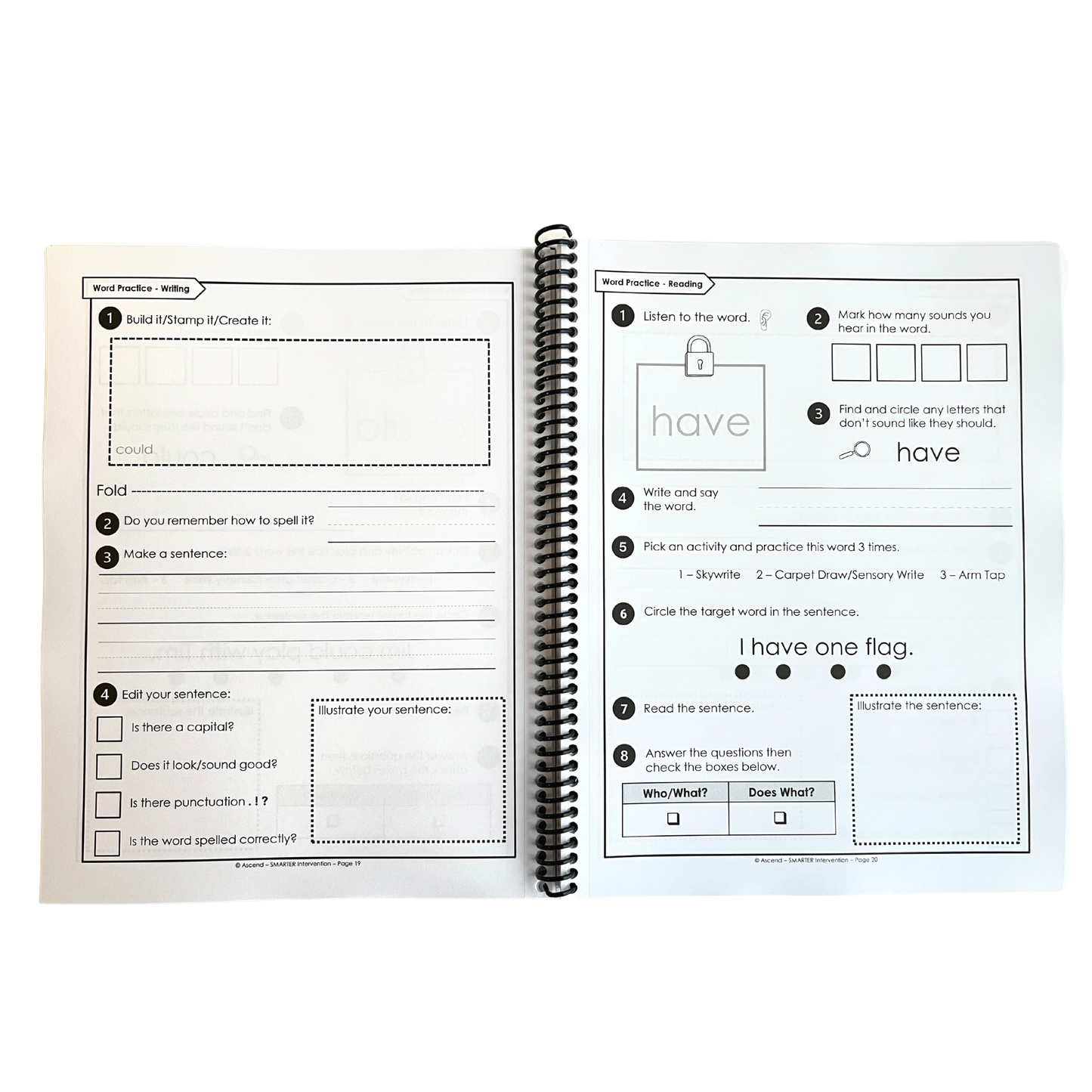 Boost early literacy with the Level 1 Lock Word Activities Workbook! Perfect for young learners, this workbook helps students build phonics and sight word skills. Ideal for home practice!