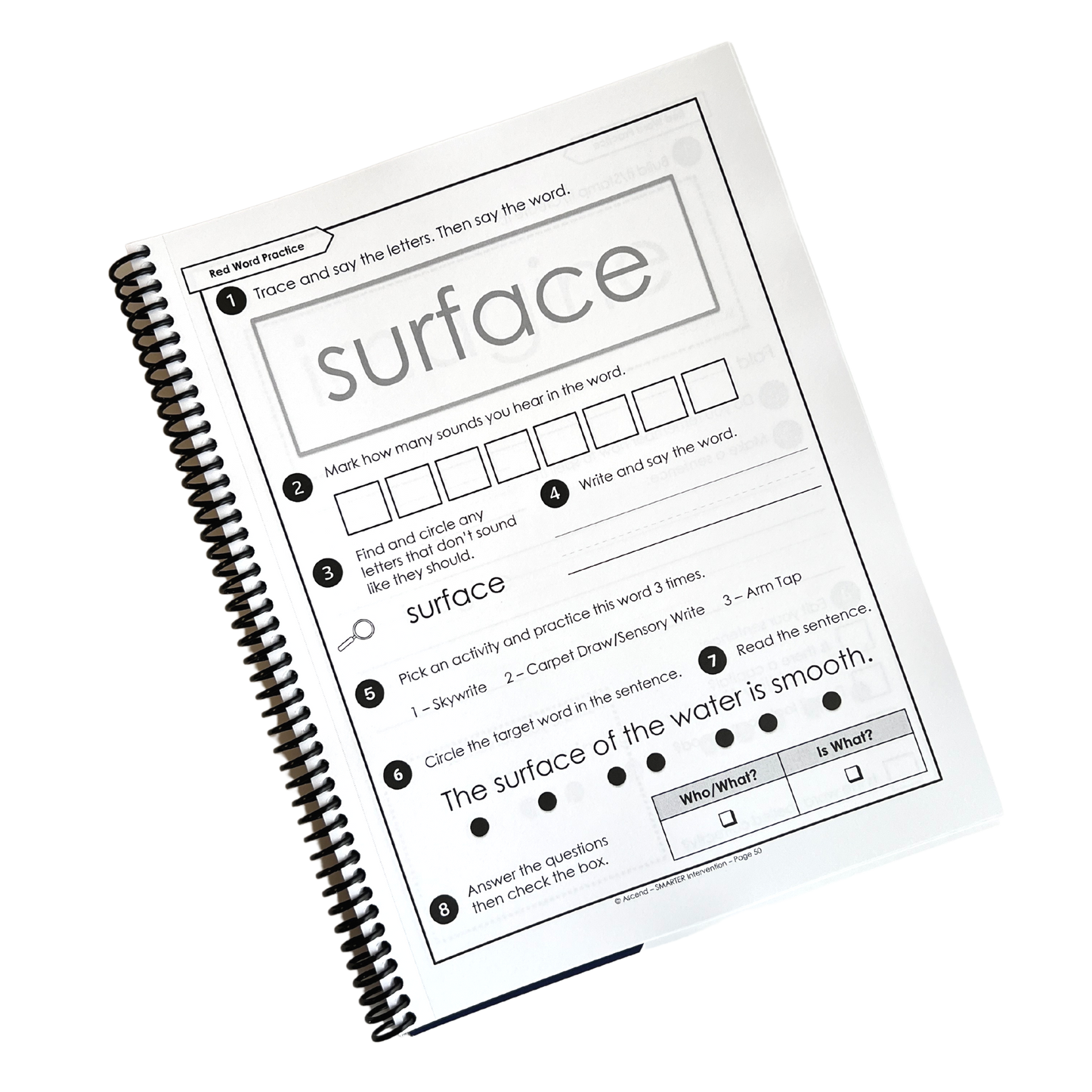 Boost early literacy with the Level 5 Lock Word Activities Workbook! Perfect for students, this workbook helps students build phonics and sight word skills. Ideal for home practice!