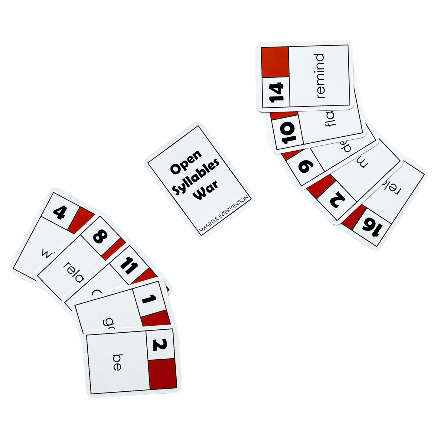 Master syllable division with the Open Syllables War Card Game! Perfect for classroom or group use, this game helps students practice open syllable patterns in a fun way.