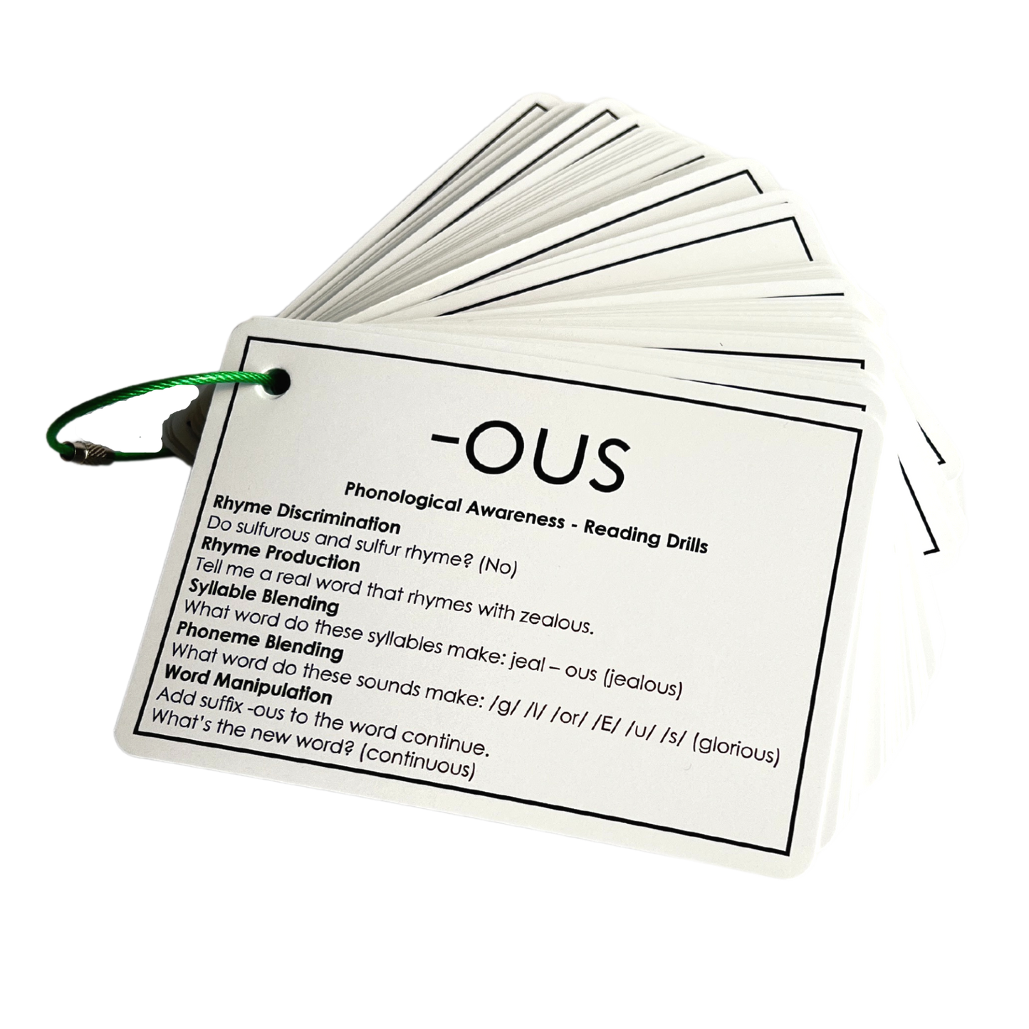Enhance morpheme understanding with PA Drill Cards! Perfect for reinforcing phonological awareness, these cards boost literacy skills and support language development.