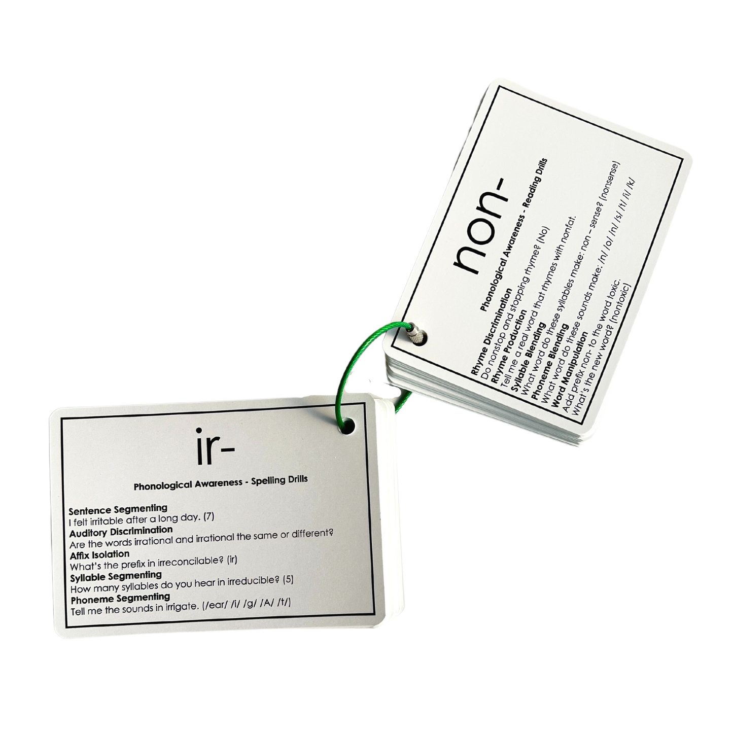 Enhance morpheme understanding with PA Drill Cards! Perfect for reinforcing phonological awareness, these cards boost literacy skills and support language development.