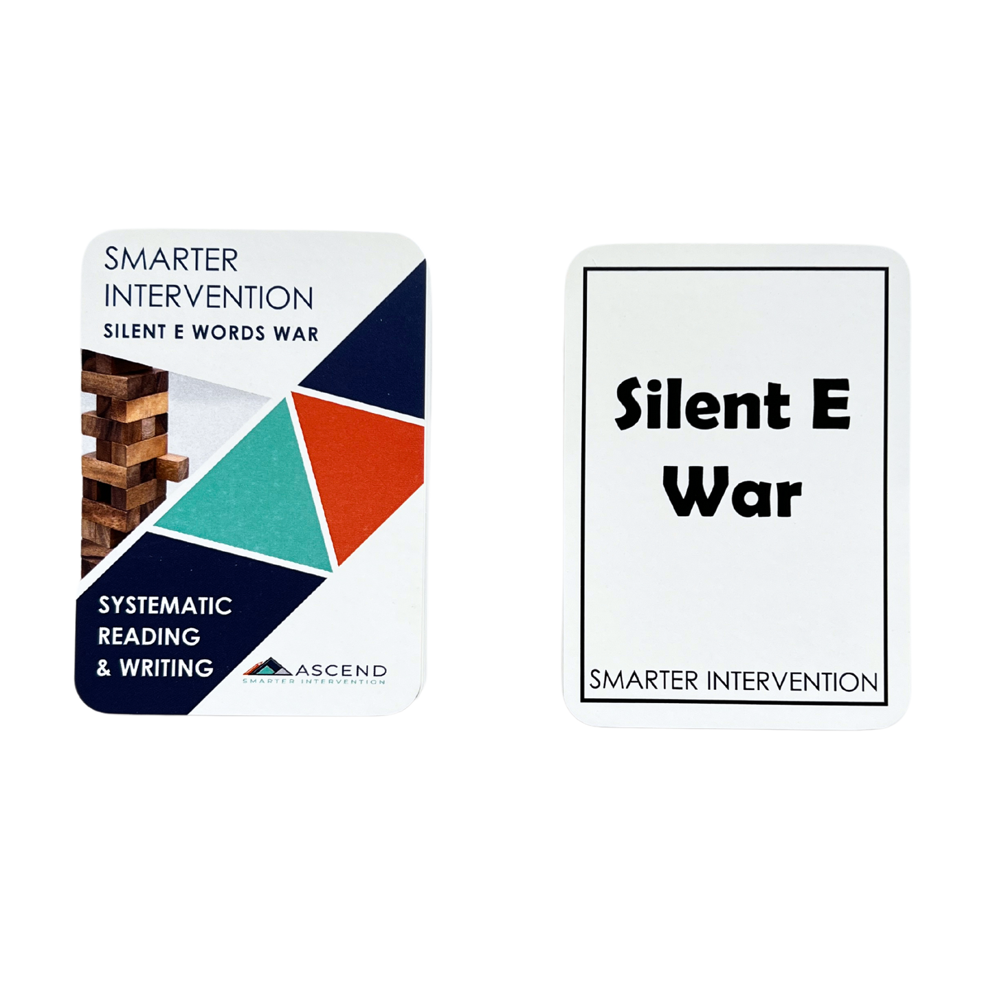 Master silent E rules with the Silent E War Card Game! Fun and educational, this game helps students reinforce phonics skills and improve reading fluency.