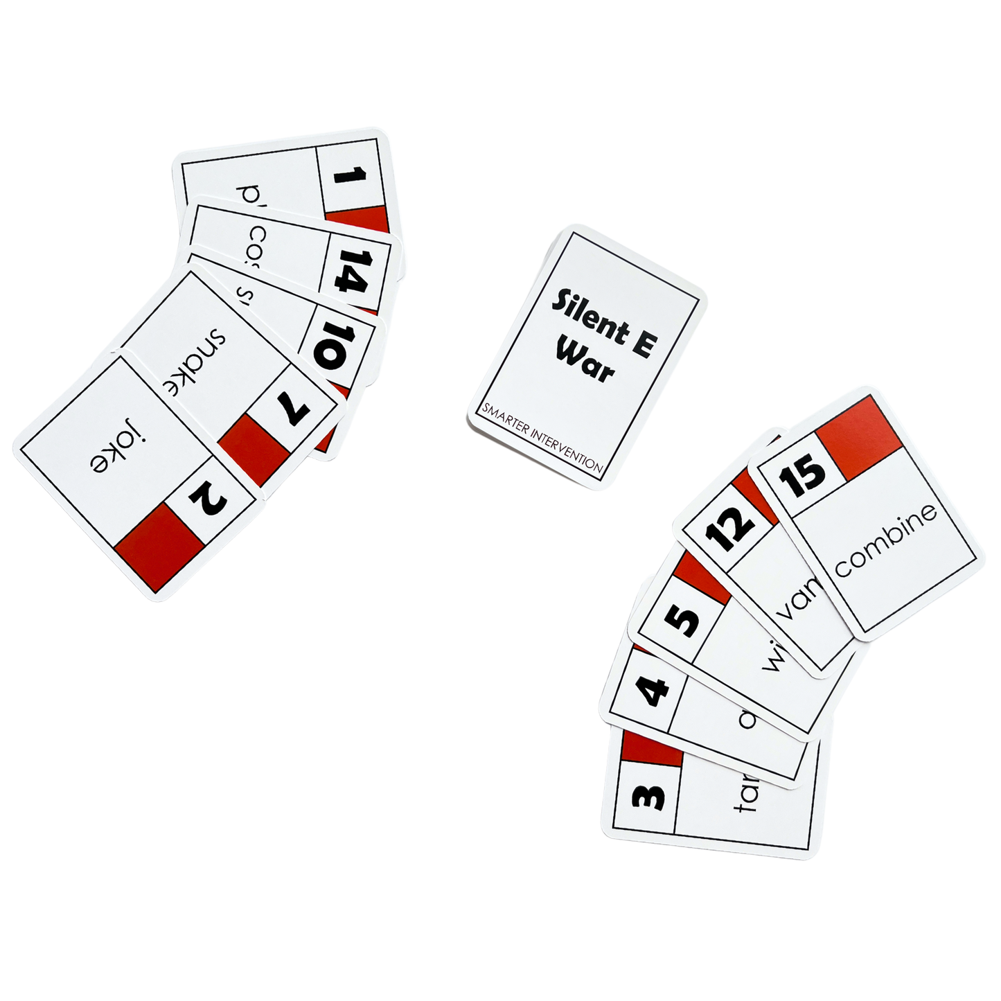 Master silent E rules with the Silent E War Card Game! Fun and educational, this game helps students reinforce phonics skills and improve reading fluency.