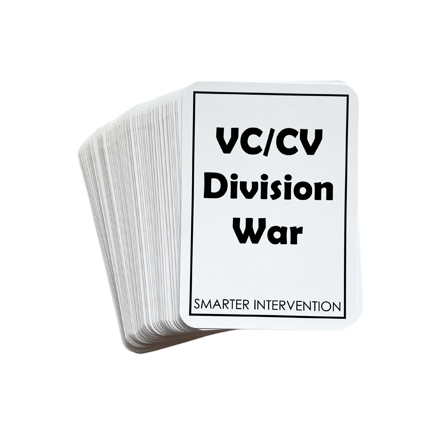 Boost syllable division skills with the VC/CV War Card Game! Fun, interactive game for mastering VC/CV patterns to support stronger reading and decoding abilities.