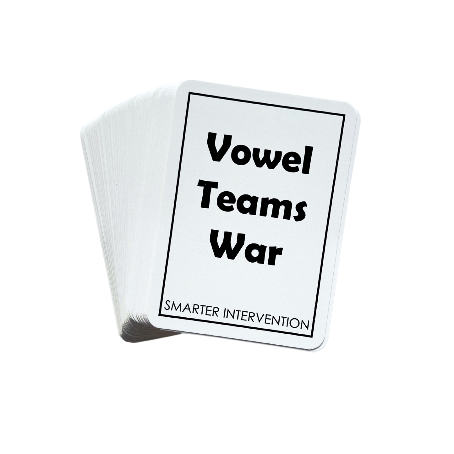 Master vowel teams with the Vowel Teams War Card Game! Boost reading and phonics skills with this engaging game designed for effective literacy intervention.
