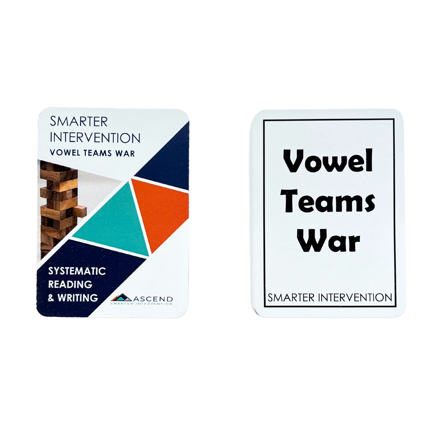Master vowel teams with the Vowel Teams War Card Game! Boost reading and phonics skills with this engaging game designed for effective literacy intervention.