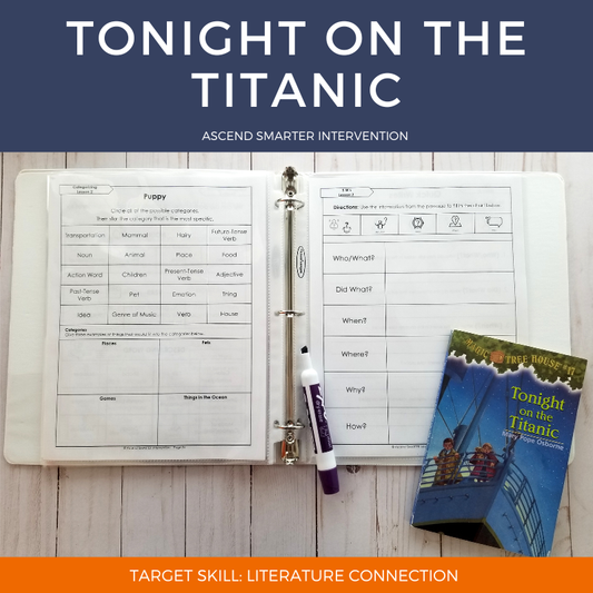 DOWNLOAD ONLY - Tonight on the Titanic Book Club Unit