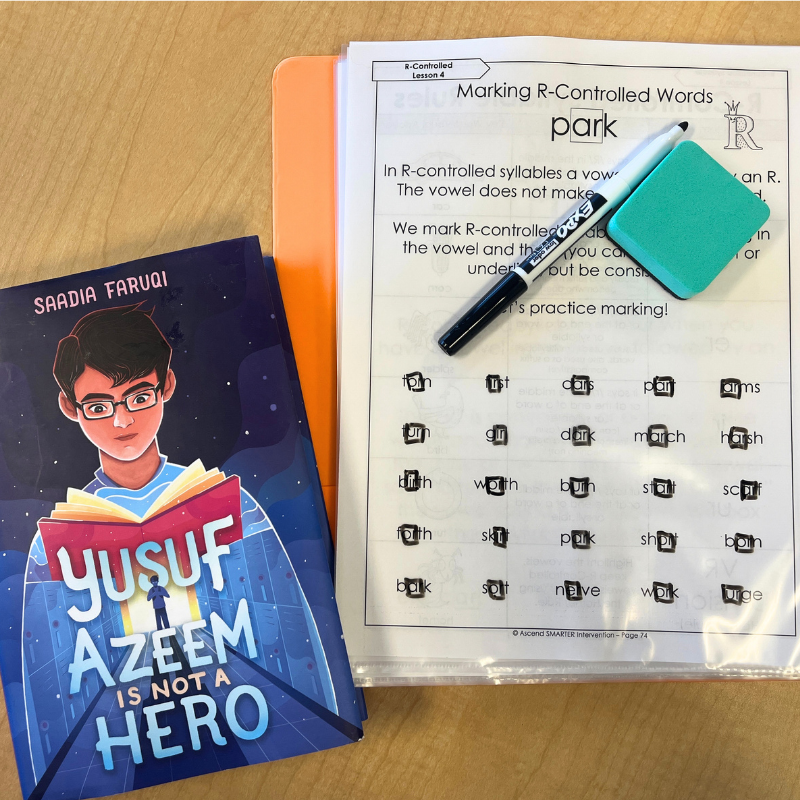 DOWNLOAD ONLY - Yusuf Azeem Is Not A Hero Book Club Unit