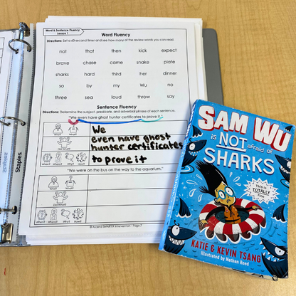 DOWNLOAD ONLY - Sam Wu is Not Afraid of Sharks Book Club Unit