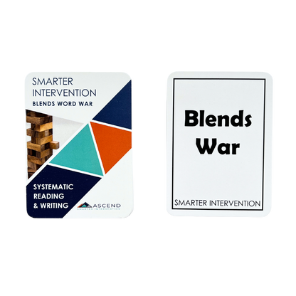 Build phonics mastery with the Blends War Card Game! This engaging tool helps students learn consonant blends in a fun way. Perfect for groups!