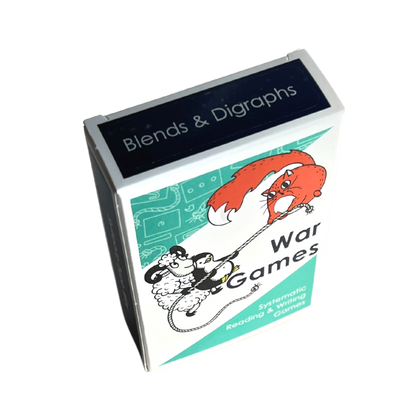 Use the Blends War game cards as a review drill in small group interventions or as a literacy center activity. This game helps to reinforce key concepts in a way that is engaging and memorable.