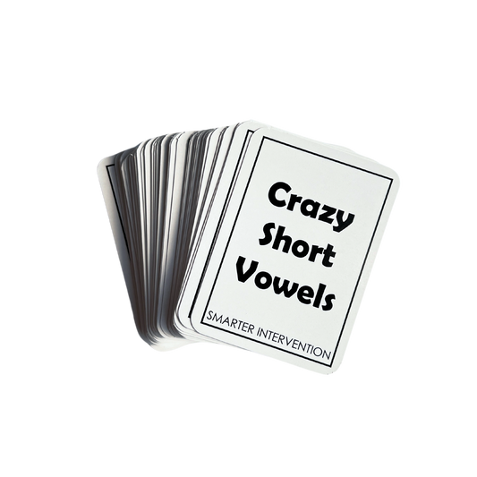 Crazy Short Vowels Game