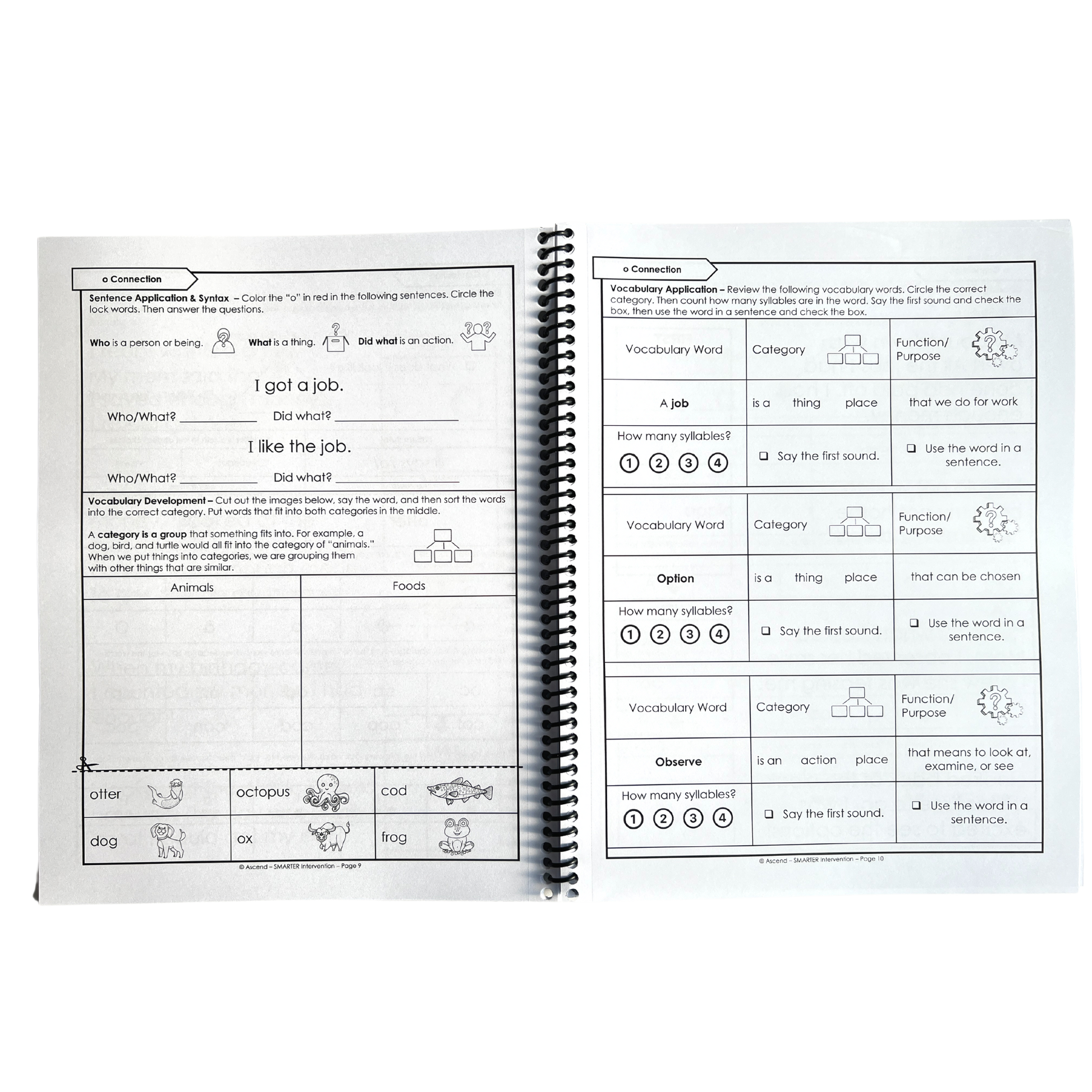 Foundations Lesson Connections Workbook