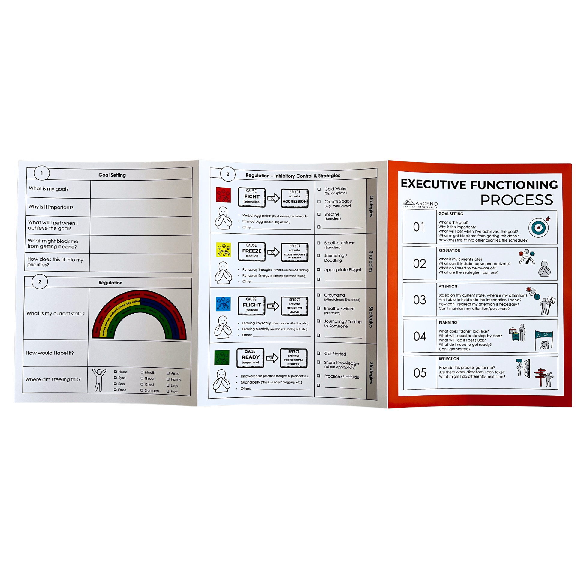 Boost student learning with the Guided EF Folder! Perfect for educators, this tool provides structured support for executive functioning processes and skill development.