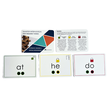 Improve reading skills with the High Frequency Words Card Deck! This interactive deck helps students master key sight words for better fluency and comprehension.