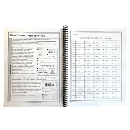 Boost early literacy with the Level 1 Lock Word Activities Workbook! Perfect for young learners, this workbook helps students build phonics and sight word skills. Ideal for home practice!