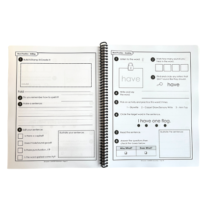 Boost early literacy with the Level 1 Lock Word Activities Workbook! Perfect for young learners, this workbook helps students build phonics and sight word skills. Ideal for home practice!