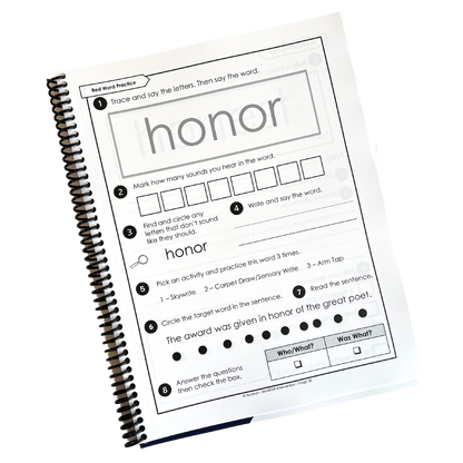 Boost early literacy with the Level 3 Lock Word Activities Workbook! Perfect for elementary students, this workbook helps students build phonics and sight word skills. Ideal for home practice!