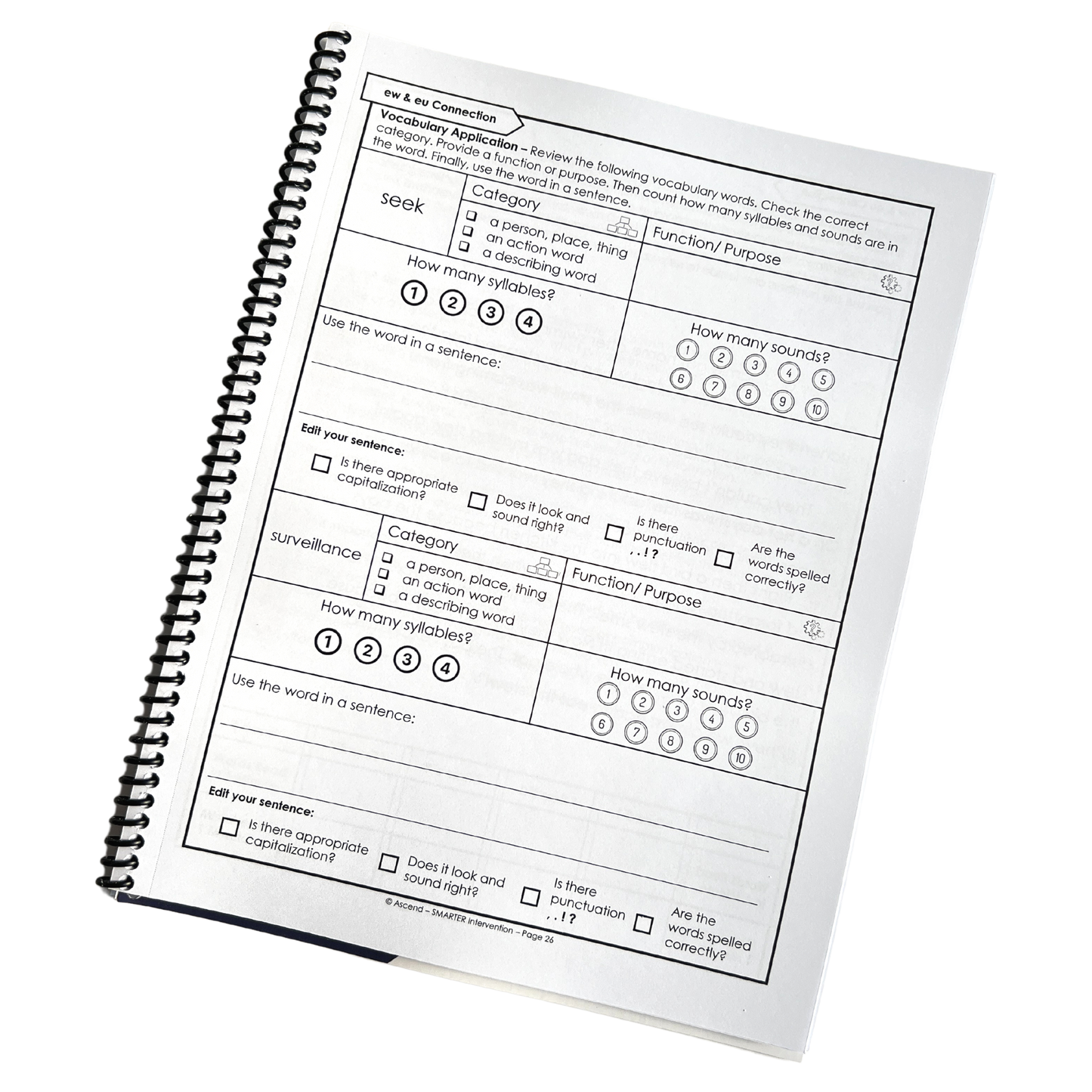 Level 5 Lesson Connections Workbook