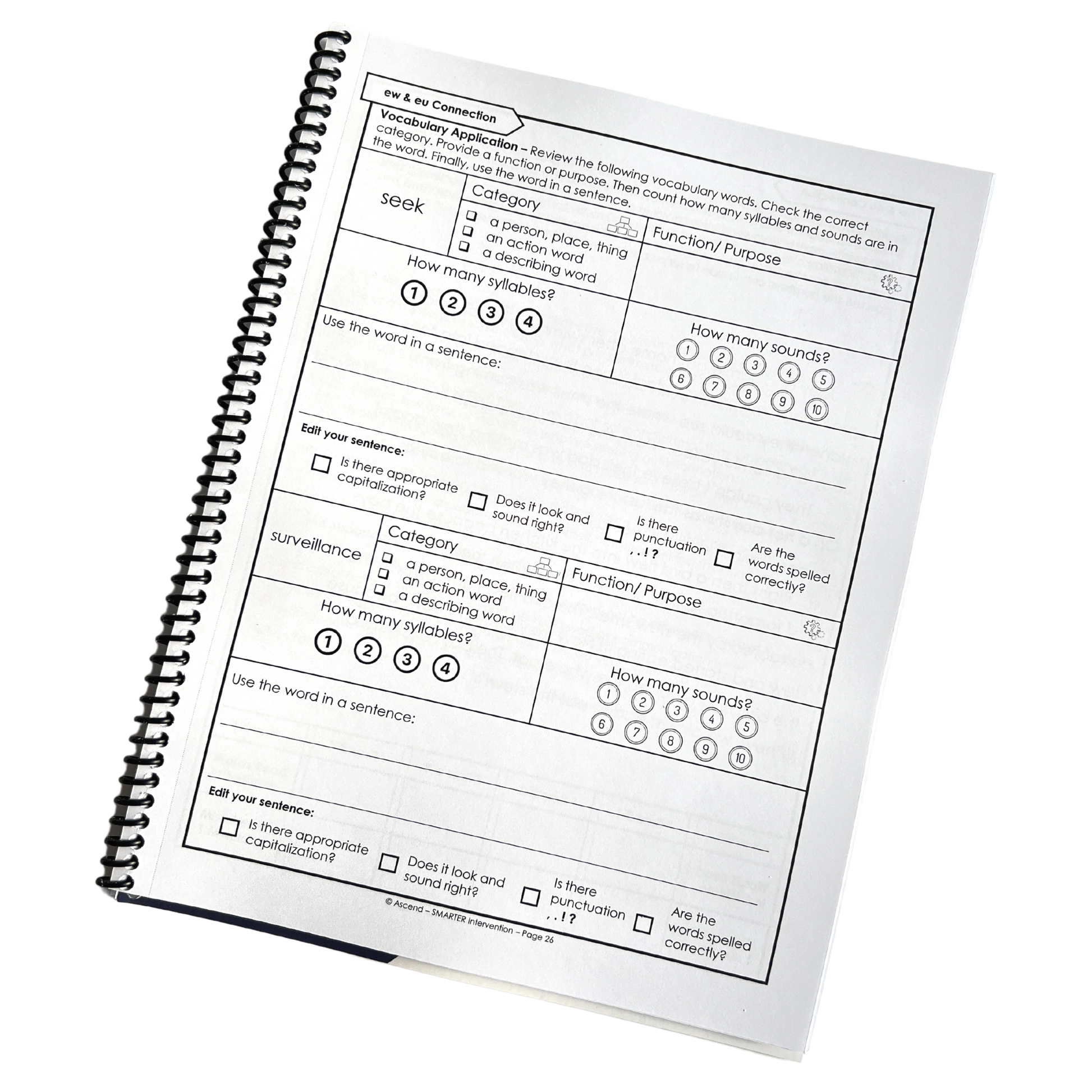 Level 5 Lesson Connections Workbook