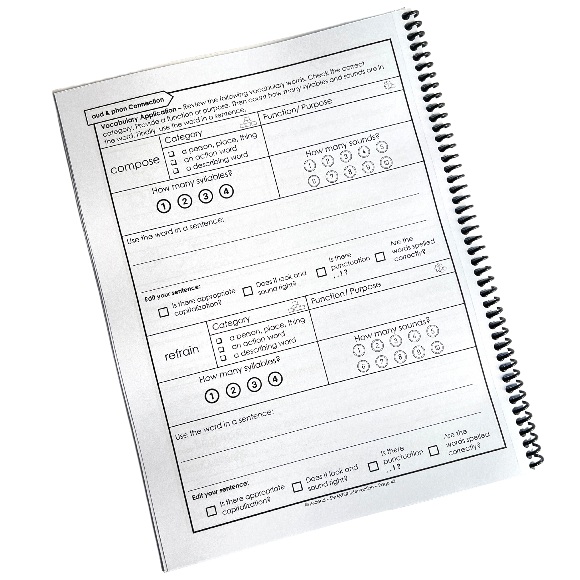Level 6 Lesson Connections Workbook