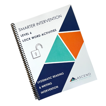 Boost early literacy with the Level 6 Lock Word Activities Workbook! Perfect for students, this workbook helps students build phonics and sight word skills. Ideal for home practice!