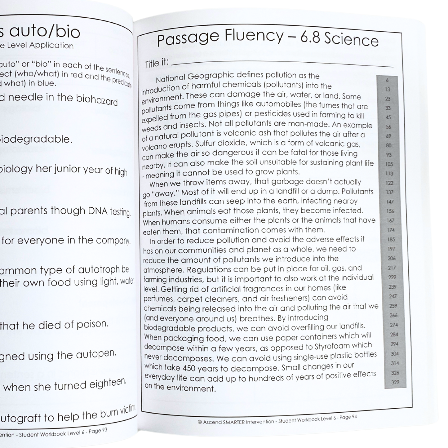 Level 6 Student Workbook