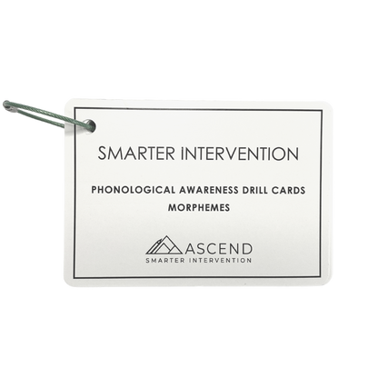 Enhance morpheme understanding with PA Drill Cards! Perfect for reinforcing phonological awareness, these cards boost literacy skills and support language development.