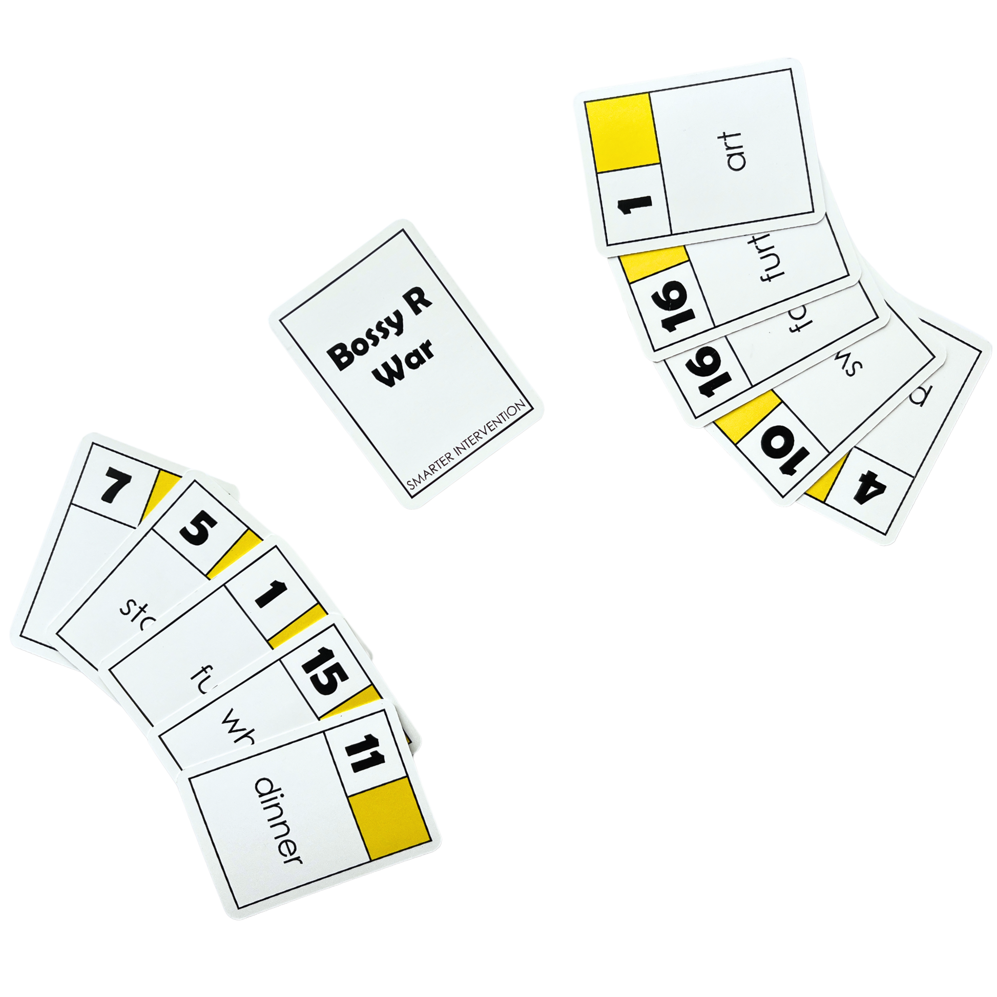 Master R-controlled vowels with the R-Controlled War Card Game! Fun and educational, this game helps students practice key phonics concepts for improved reading skills.