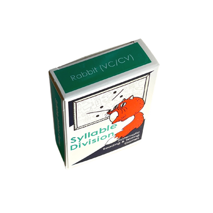 Use the Rabbit Division game cards as a syllable division review drill in small group interventions or as a literacy center activity. This game helps to reinforce key concepts in a way that is engaging and memorable.