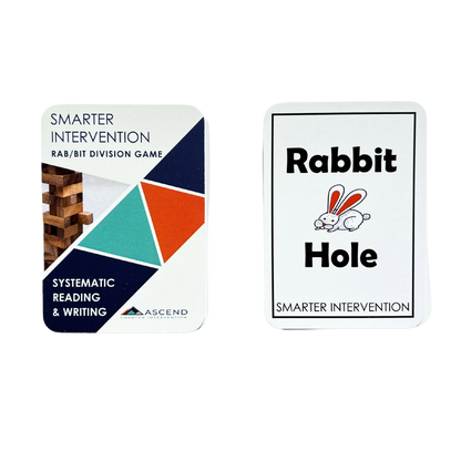 Improve syllable division with the Rabbit VC-CV Division Game! A fun way for students to practice and master VC-CV syllable pattern for better reading skills.