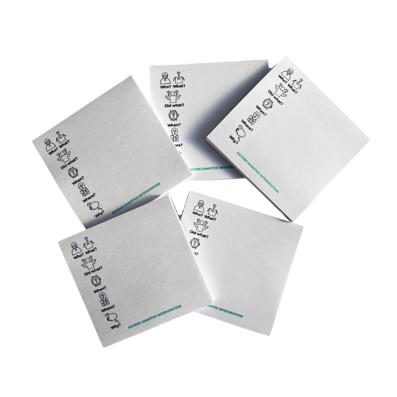 Reading Annotation Sticky Notes (Set of 5 Pads) – Ascend SMARTER ...