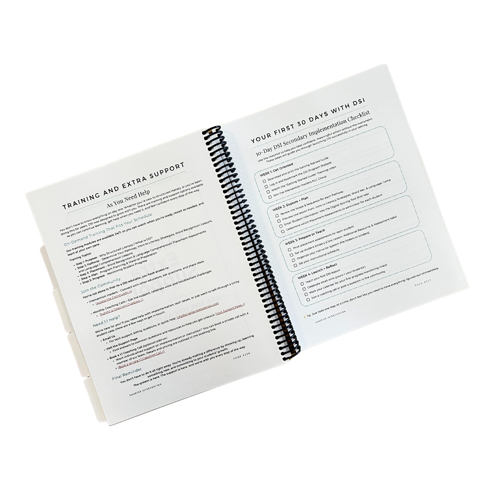 Delivering SMARTER Intervention - Secondary Getting Started Guide Training and Support
