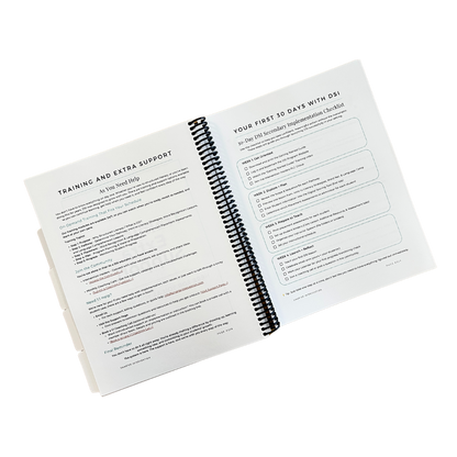 Delivering SMARTER Intervention - Secondary Getting Started Guide Training and Support