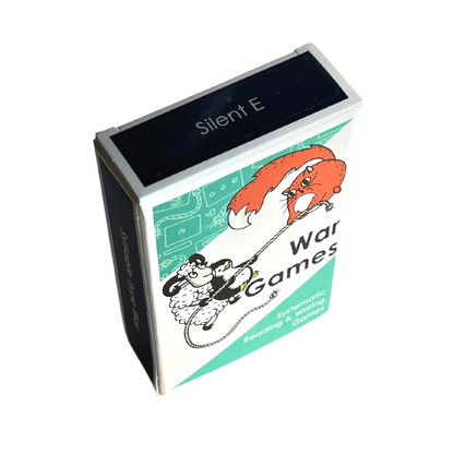 Use the Silent E War game cards as a review drill in small group interventions or as a literacy center activity. This game helps to reinforce key concepts in a way that is engaging and memorable.