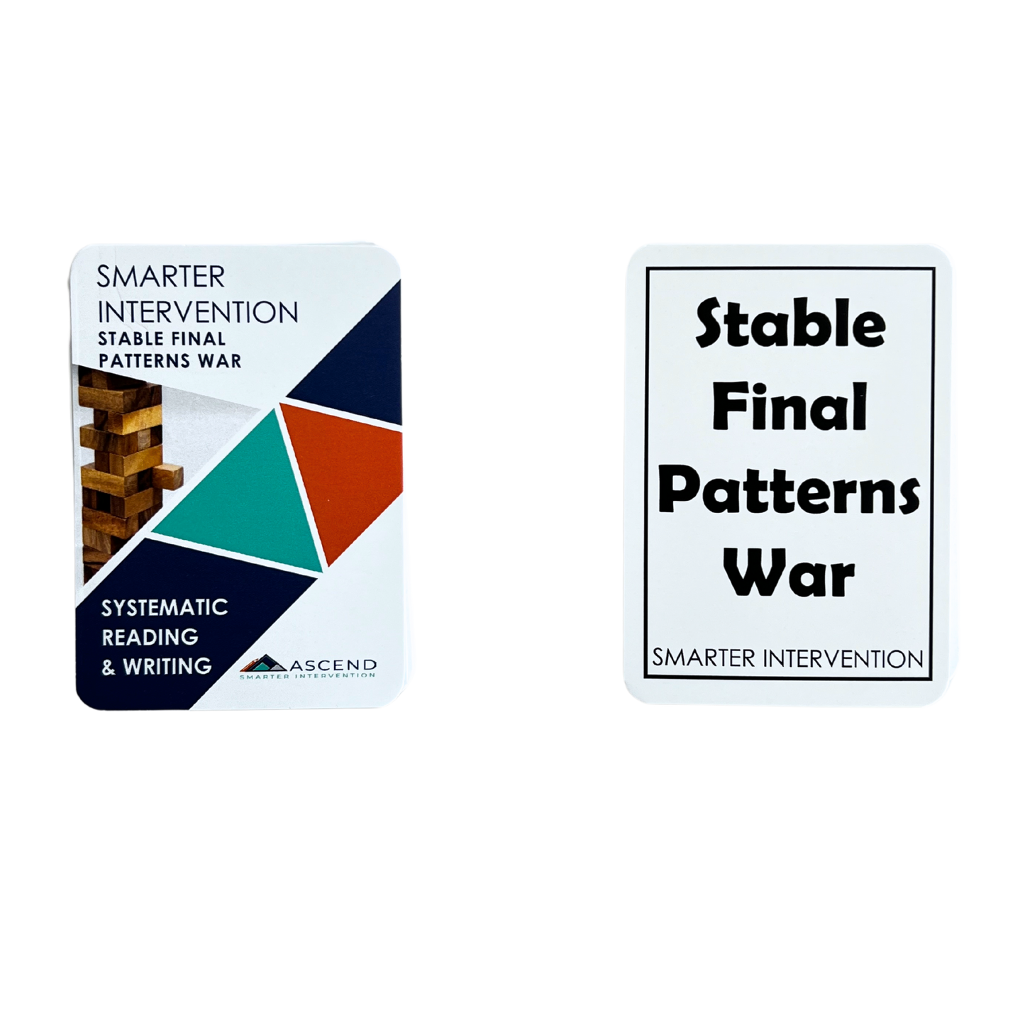 Build phonics mastery with the Stable Final Patterns War Card Game! This engaging tool helps students learn final patterns in a fun way. Perfect for groups!