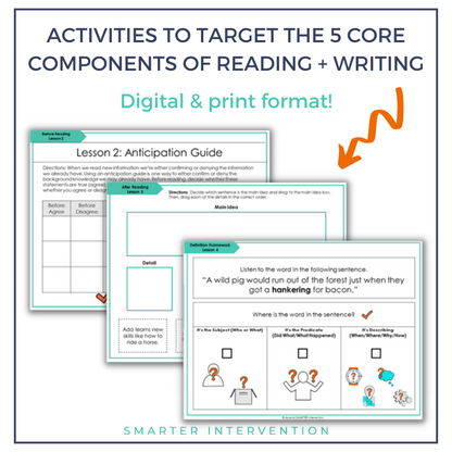 Enhance comprehension with The War That Saved My Life Book Club Unit! This downloadable resource includes engaging activities and discussions. Perfect for intervention groups!