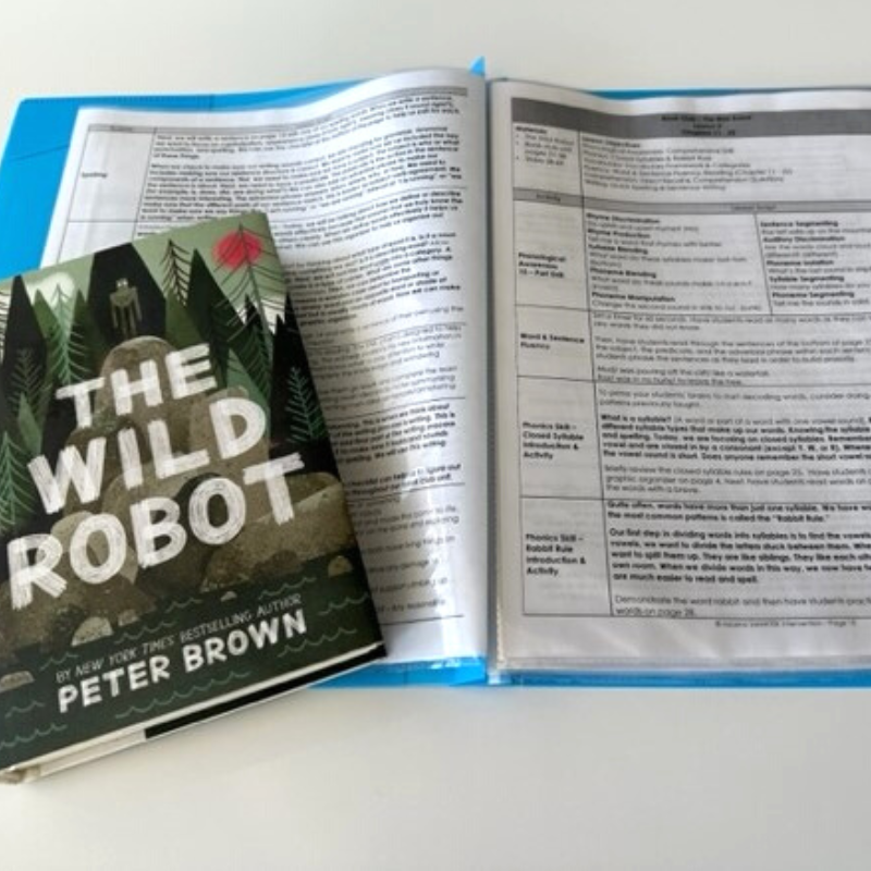 DOWNLOAD ONLY - The Wild Robot Book Club Unit