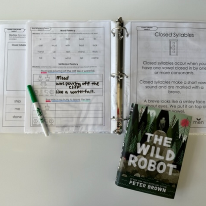 Enhance comprehension with The Wild Robot Book Club Unit! This downloadable unit includes interactive activities and discussions to engage students. Ideal for intervention groups!