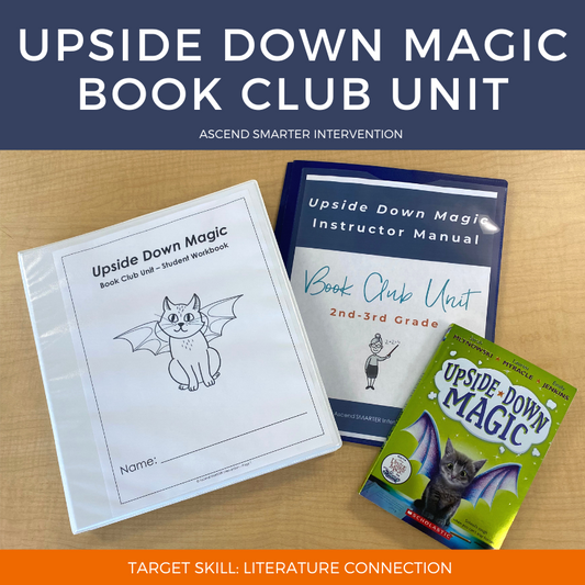 DOWNLOAD ONLY - Upside Down Magic Book Club Unit