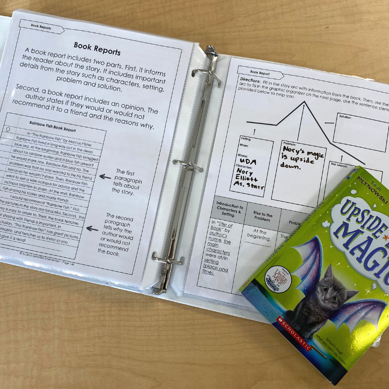 Engage students with Upside-Down Magic Book Club Unit! This downloadable resource features activities and discussions that deepen comprehension. Perfect for intervention groups!