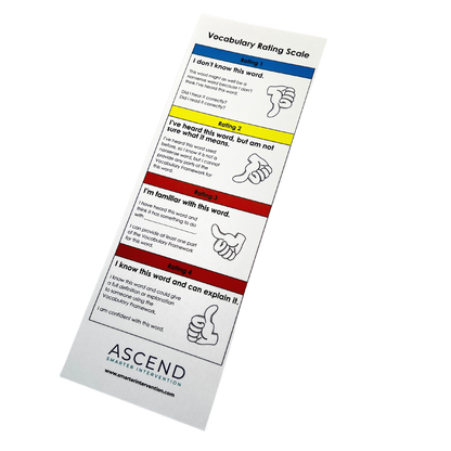 Enhance vocabulary learning with vocabulary framework bookmarks! Ideal for students, each bookmark reinforces key vocabulary skills for improved reading comprehension.