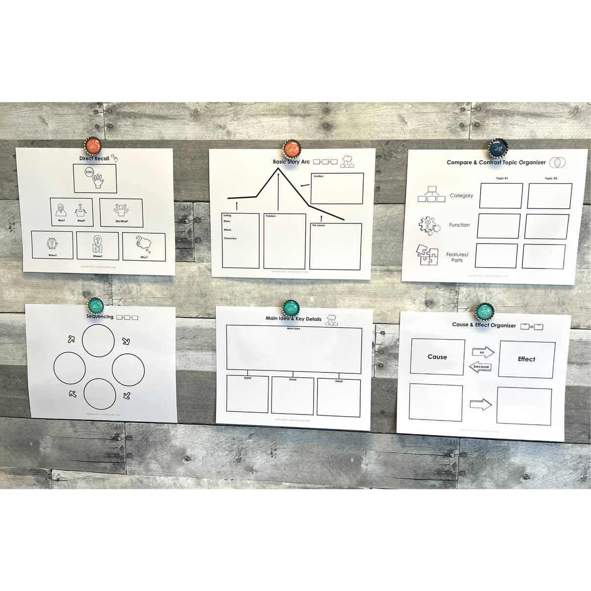 Vocabulary & Comprehension Anchor Charts – Ascend SMARTER Intervention