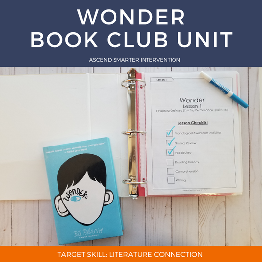 Enhance student comprehension with the Wonder Book Club Unit! This downloadable resource offers engaging activities and discussions. Ideal for intervention use!