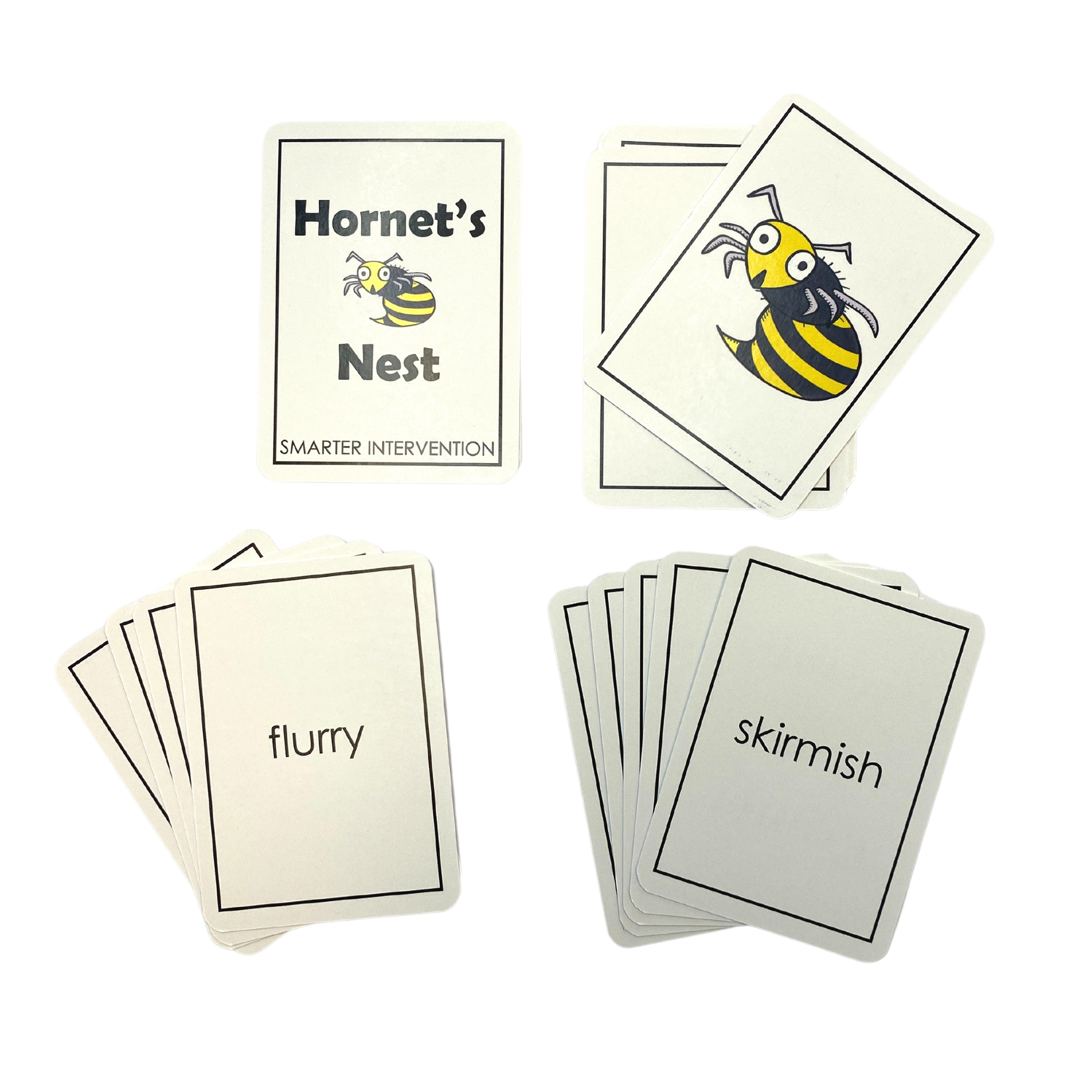 Use the Hornet Division game cards as a syllable division review drill in small group interventions or as a literacy center activity. This game helps students strengthen their reading skills, build their vocabulary, and improve their comprehension in a fun and interactive way. It is designed to reinforce key concepts in a way that is engaging and memorable.