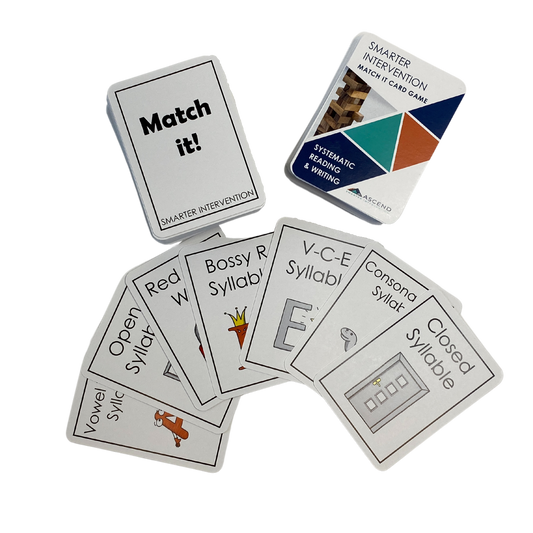 Match It! Syllable Type Game Card Deck